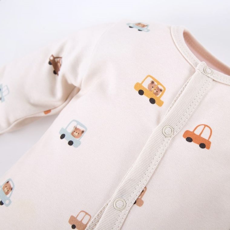 Pajac chłopięcy, ecru, Eevi