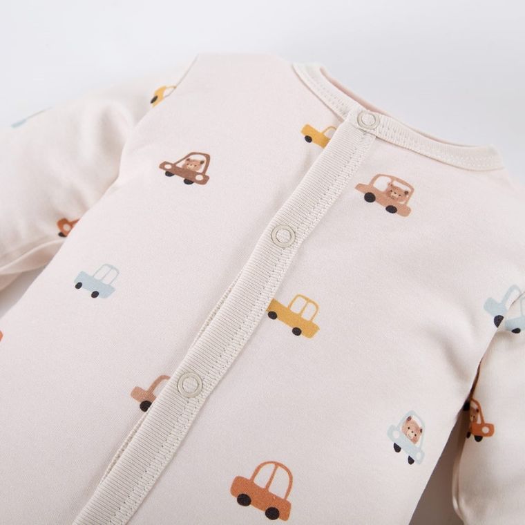 Pajac chłopięcy, ecru, Eevi