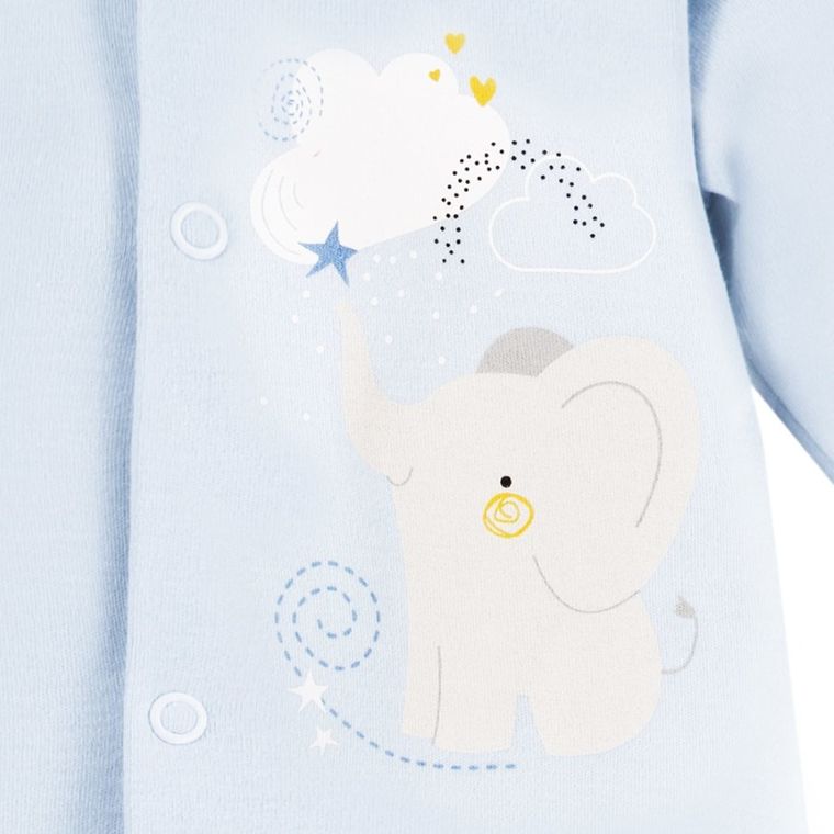 Pajac chłopięcy, niebieski, Eevi