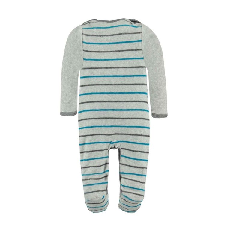 Pajac chłopięcy, szary, Kanz