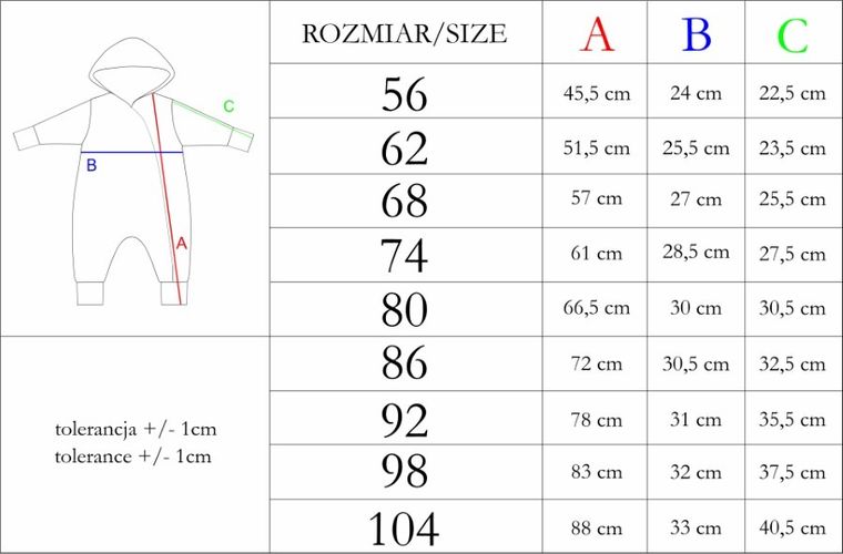 Pajac chłopięcy, zielony, Nicol