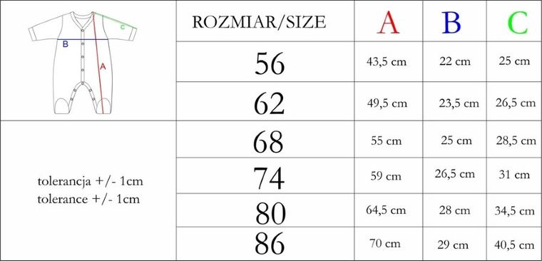 Pajac dziewczęcy, biały, Nicol