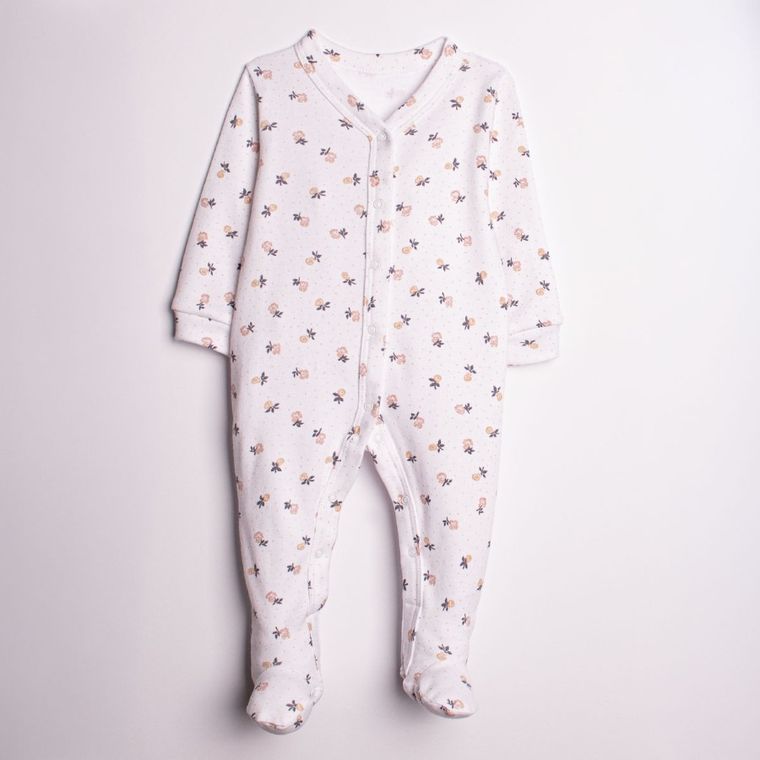 Pajac dziewczęcy, biały, Nicol