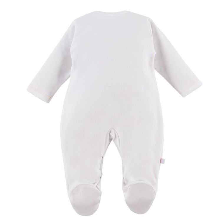 Pajac dziewczęcy, biały, Tiny girl, Eevi