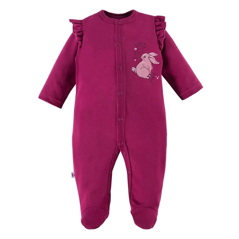 Pajac dziewczęcy, bordowy, Bloom, Eevi