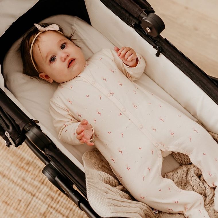 Pajac dziewczęcy, ecru, Eevi