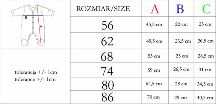 Pajac dziewczęcy, ecru, Nicol