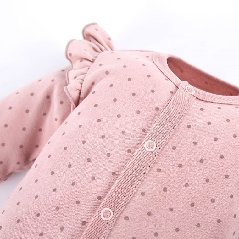 Pajac dziewczęcy, różowy, Eevi