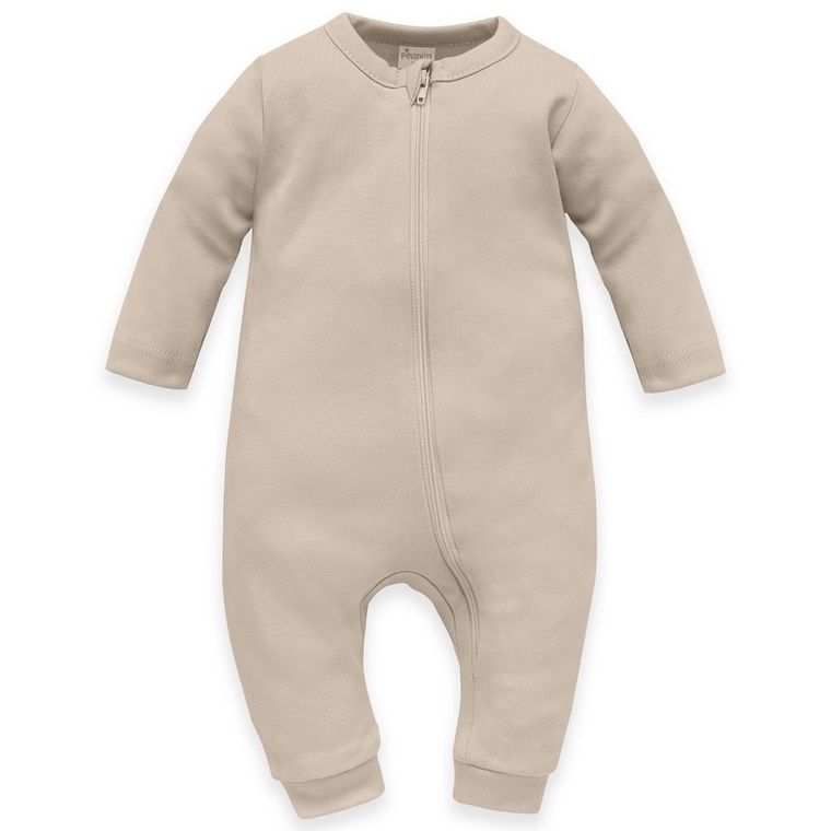 Pajac niemowlęcy, beżowy, Pinokio