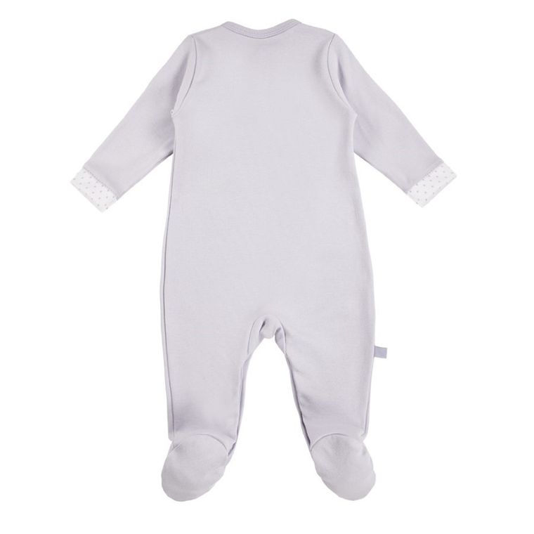 Pajac niemowlęcy, szary, Eevi