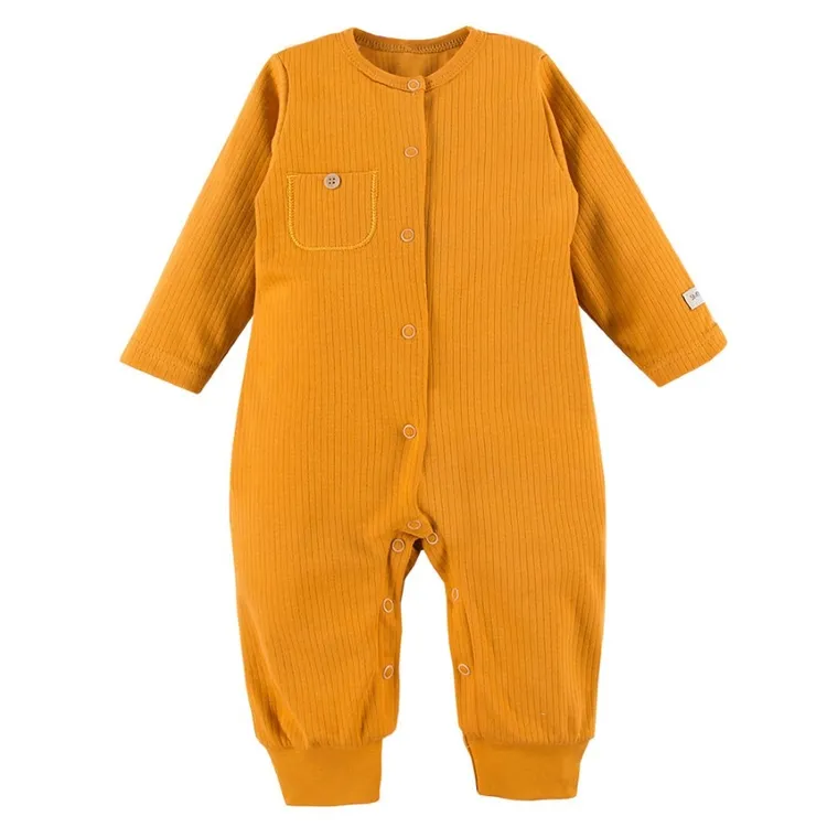 Pajac niemowlęcy, żółty, Eevi