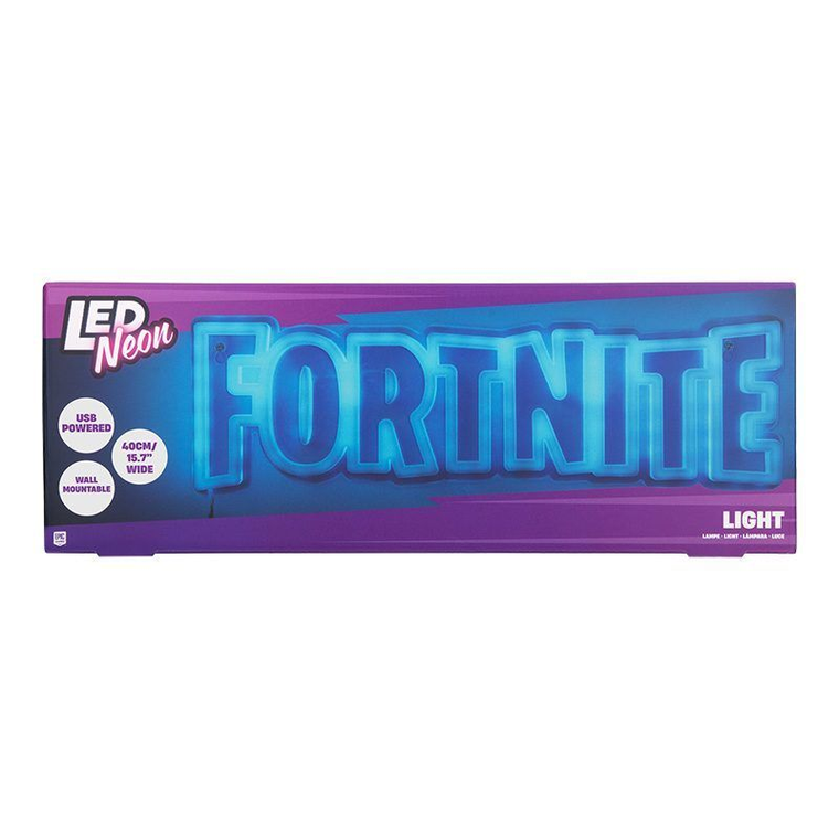 Paladone, Fortnite, lampa ścienna LED, neonowa, 40 cm