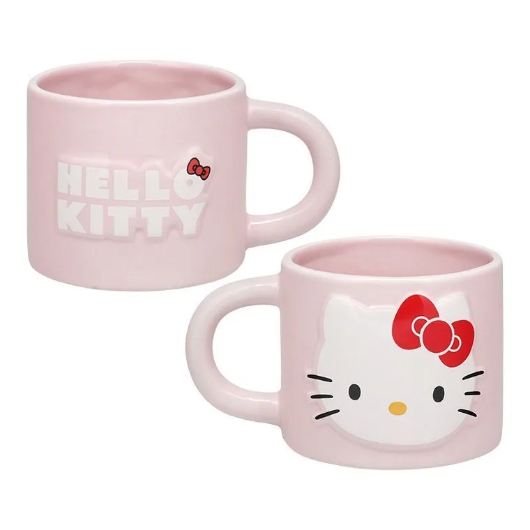 Paladone, Hello Kitty, kubek z wytłaczanym wzorem, 400 ml