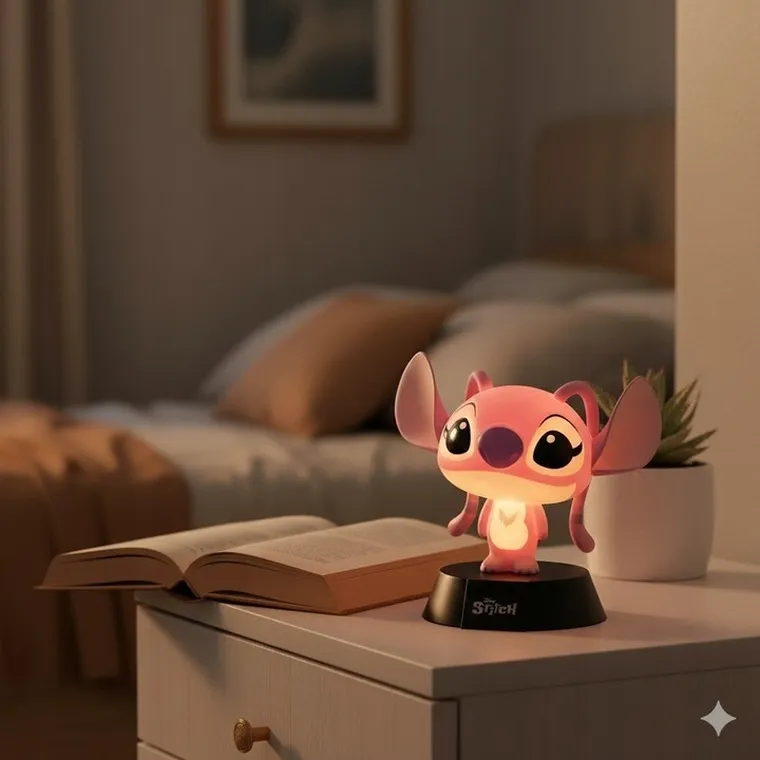 Paladone, Icons, Lilo i Stitch, Angel, lampka, 11 cm