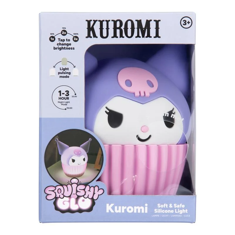 Paladone, Kuromi, SquishyGlo, lampka nocna, silikonowa, 16 cm