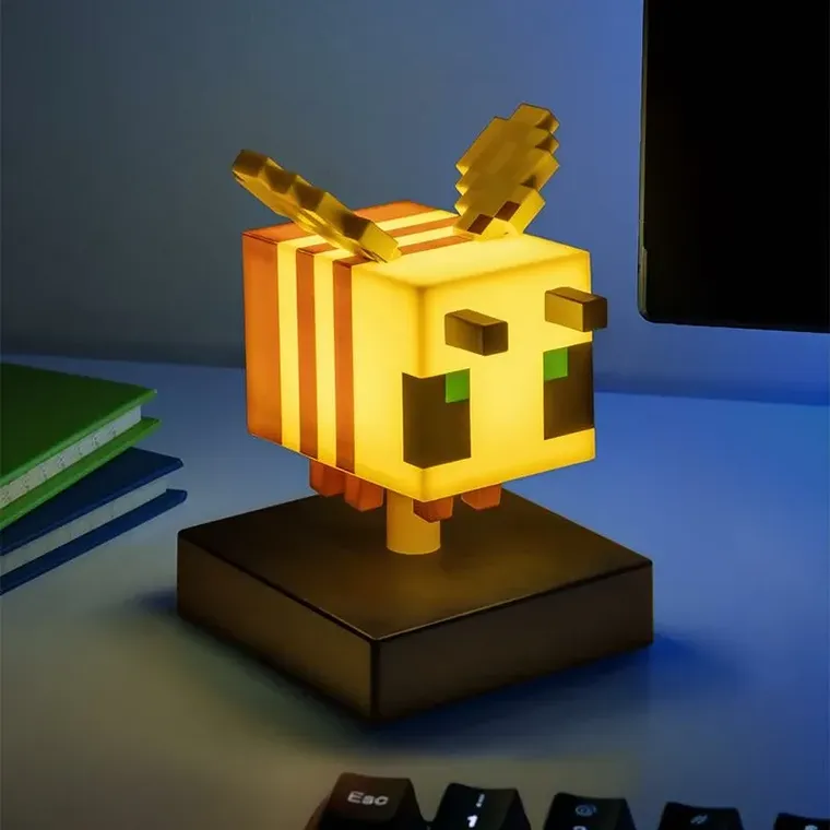 Paladone, Minecraft, Bee, lampka, 11.8 cm