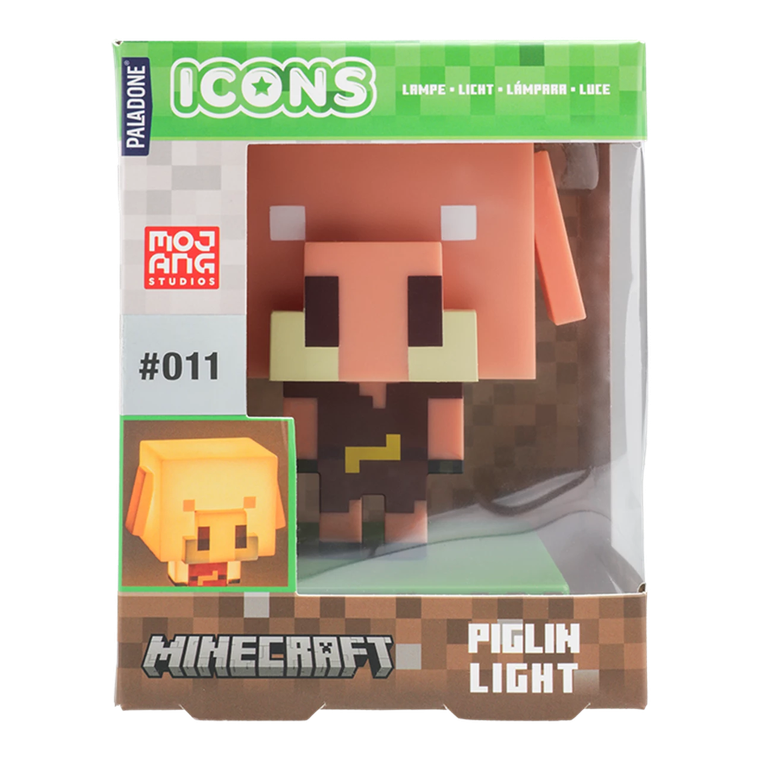 Paladone, Minecraft, Piglin, lampka nocna, 11 cm