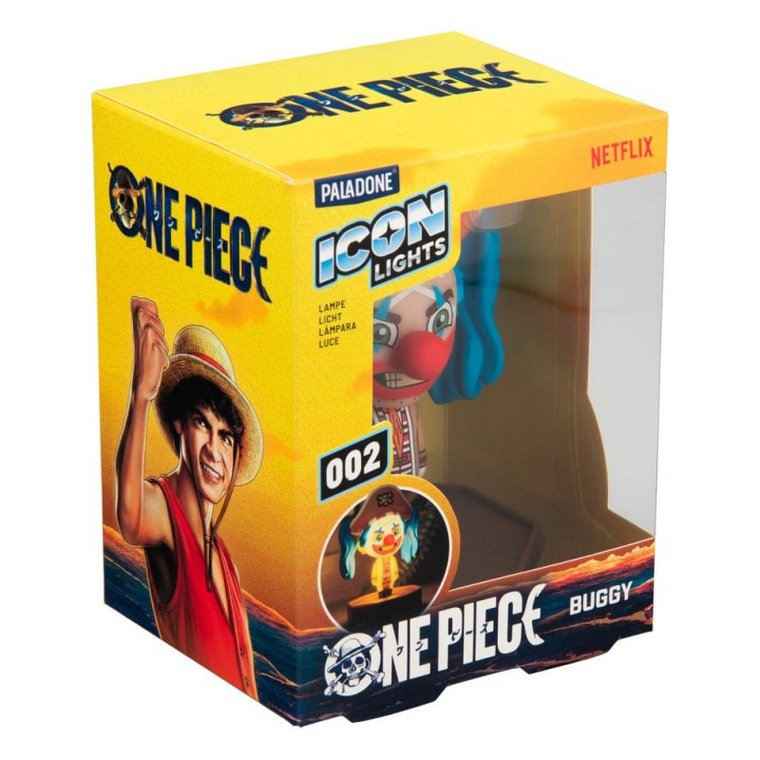 Paladone, One Piece, Buggy, lampka nocna, figurka, 12 cm