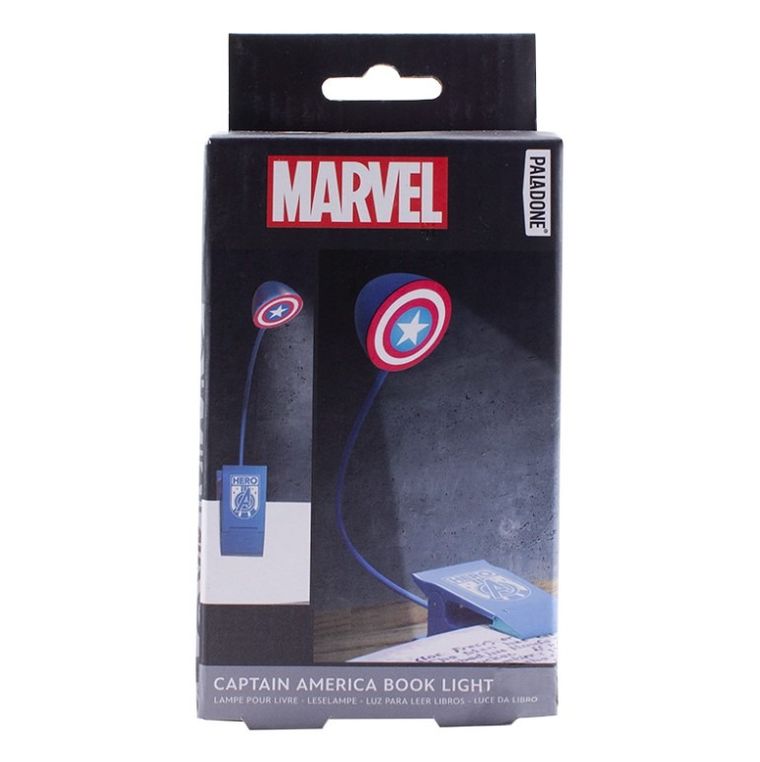 Paladone, The Avengers, Kapitan Ameryka, lampka LED do czytania