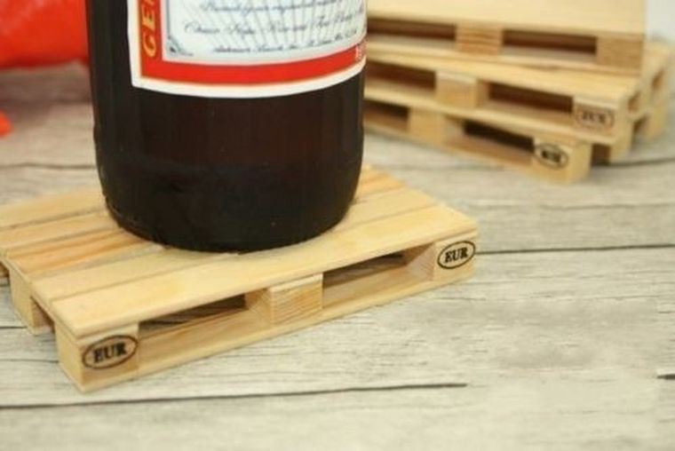 Paleta, podstawka pod kubek, 4 szt.