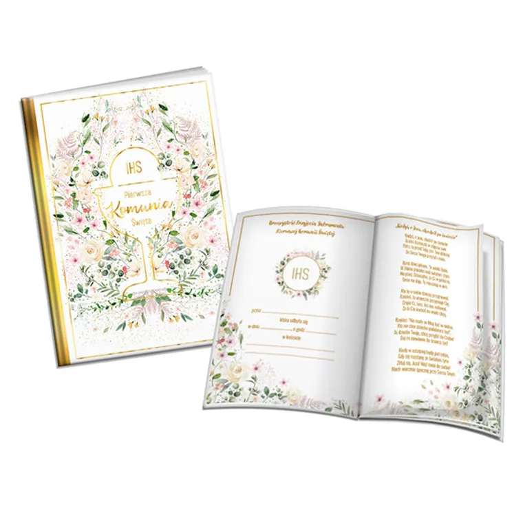 Pamiątka I Komunii Świętej. Kielich