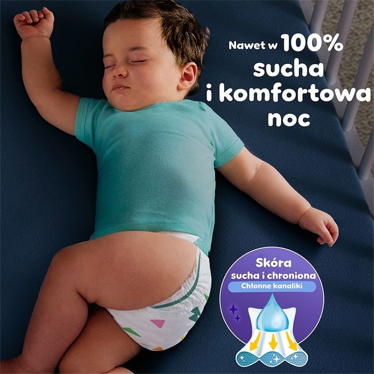 Pampers, Active Baby, pieluchy jednorazowe, rozmiar 4, 9-14 kg, 46 szt.