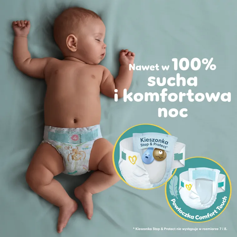 Pampers, Active Baby, pieluszki, rozmiar 5, 11-16 kg, 54 szt.