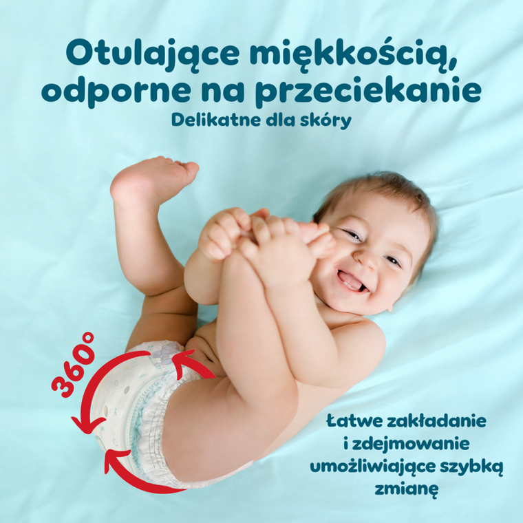 Pampers, Premium Care, pieluchomajtki, rozmiar 3, 6-11kg, 114 szt.