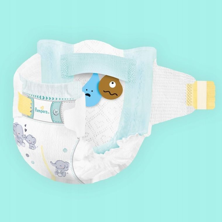 Pampers, Premium Care, pieluchy jednorazowe, rozmiar 7, 15kg+, 64 szt.
