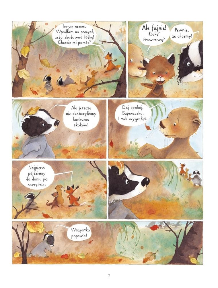 Pan Borsuk i pani Lisica. Tom 3. Ale załoga!