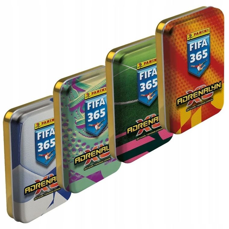 Panini, FIFA 365, Adrenalyn XL 2026, mini puszka kolekcjonera z kartami