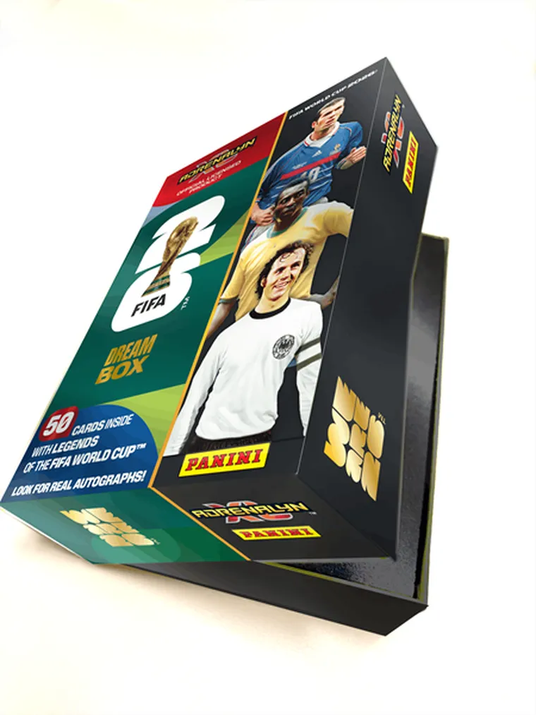 Panini, FIFA World Cup 2026, Adrenalyn XL, Dream Box z kartami kolekcjonerskimi