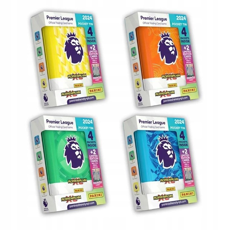 Panini, Premier League 2024, mini puszka kolekcjonera