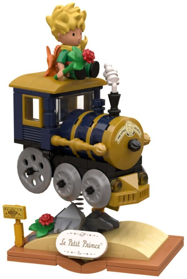 Pantasy, Mały Książę, Gwiezdna podróż, pociąg, klocki konstrukcyjne, 205 elementów