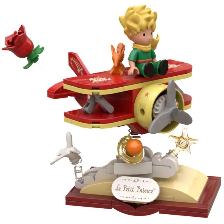 Pantasy, Mały Książę, Gwiezdna podróż, samolot, klocki konstrukcyjne, 189 elementów