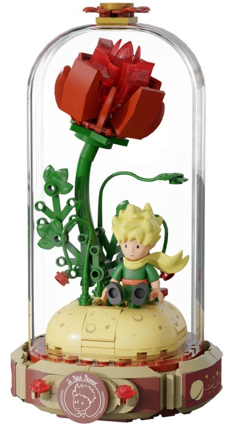 Pantasy, Mały Książę, Jedyna róża, klocki konstrukcyjne, 211 elementów