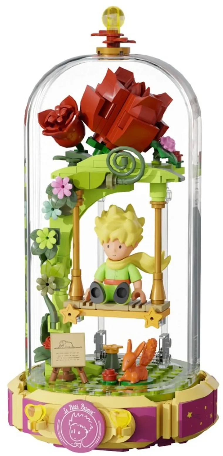 Pantasy, Mały Książę, Różana huśtawka, klocki konstrukcyjne, 234 elementy