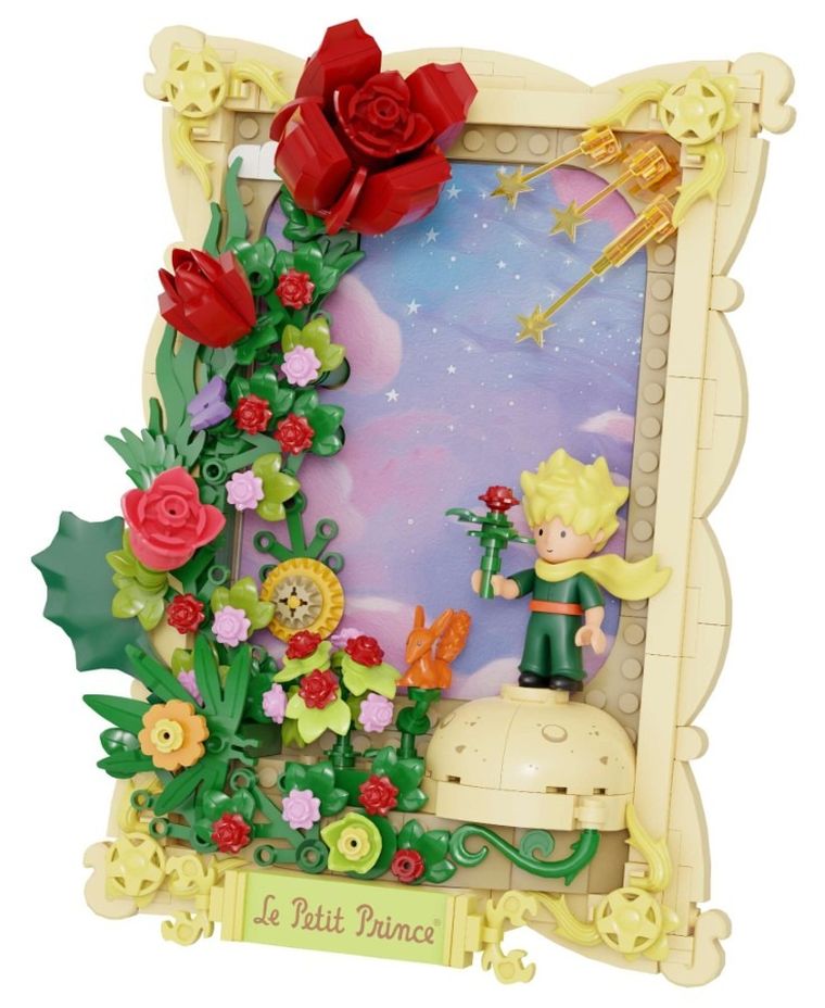 Pantasy, Róża Małego Księcia, klocki konstrukcyjne, 402 elementy