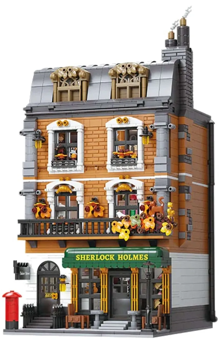 Pantasy, Sherlock Holmes, Baker Street 221B, klocki konstrukcyjne, 3047 elementów