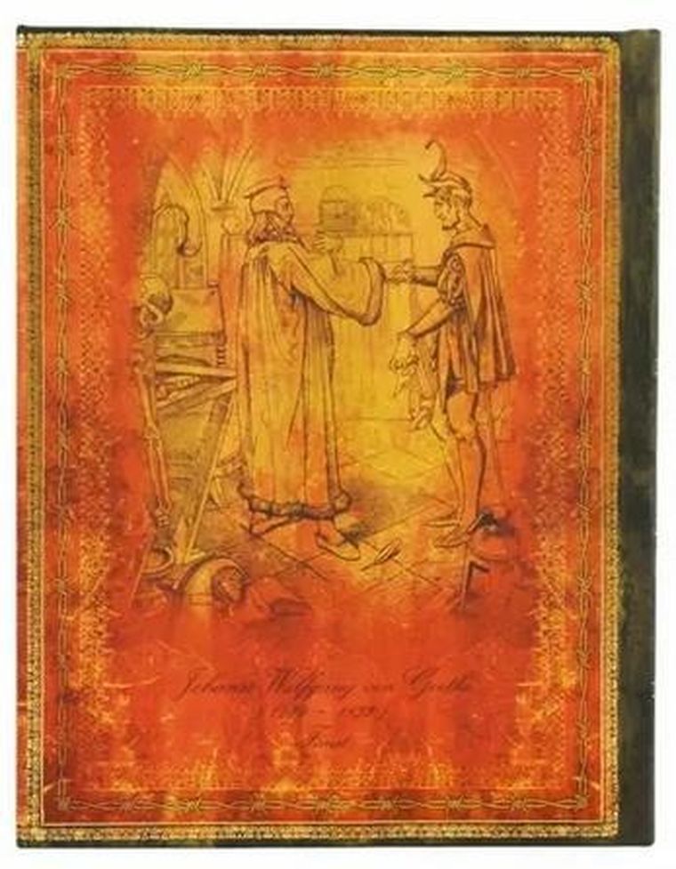 Paperblanks, Goethe Faust, notatnik, linia, midi