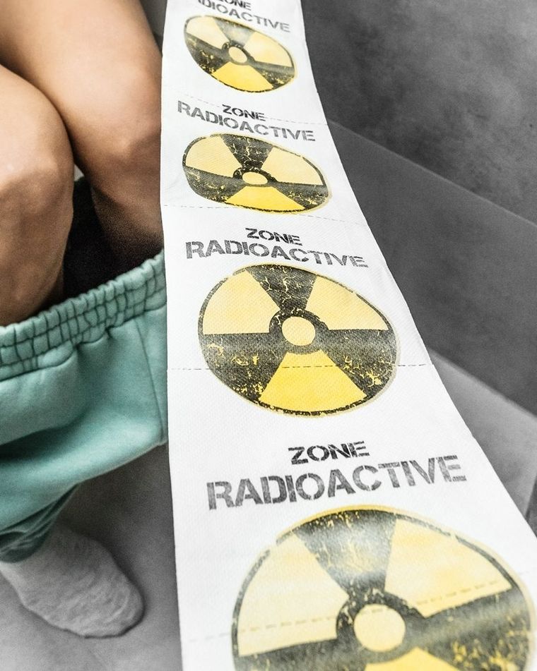 Papier toaletowy, Rdioactive Zone XL, biały