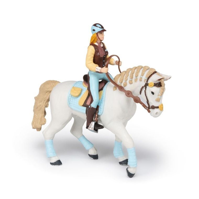 Papo, Stylowa amazonka niebieska, figurka