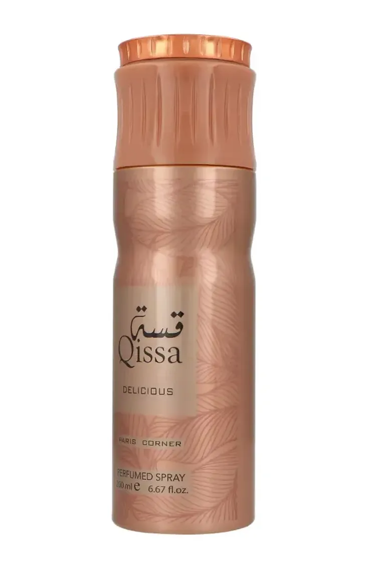 Paris Corner, Qissa Delicious, dezodorant w sprayu, 200 ml