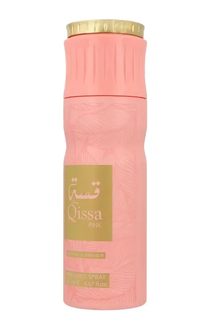 Paris Corner, Qissa Pink, dezodorant w sprayu, 200 ml