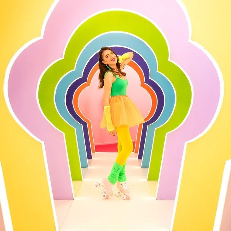 Party Tino, spódniczka tiulowa TuTu, pomarańczowa, 40 cm