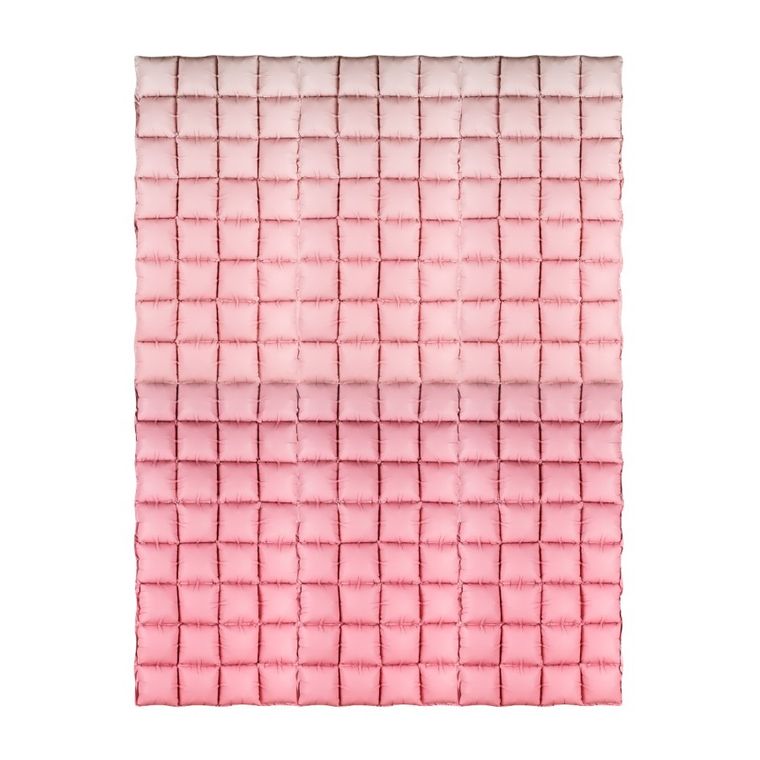 PartyDeco, balon foliowy, kurtyna, różowe ombre, 72-143 cm