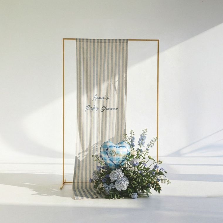 PartyDeco, balon foliowy, serce, Baby, jasnoróżowy, 35 cm, 1 szt.