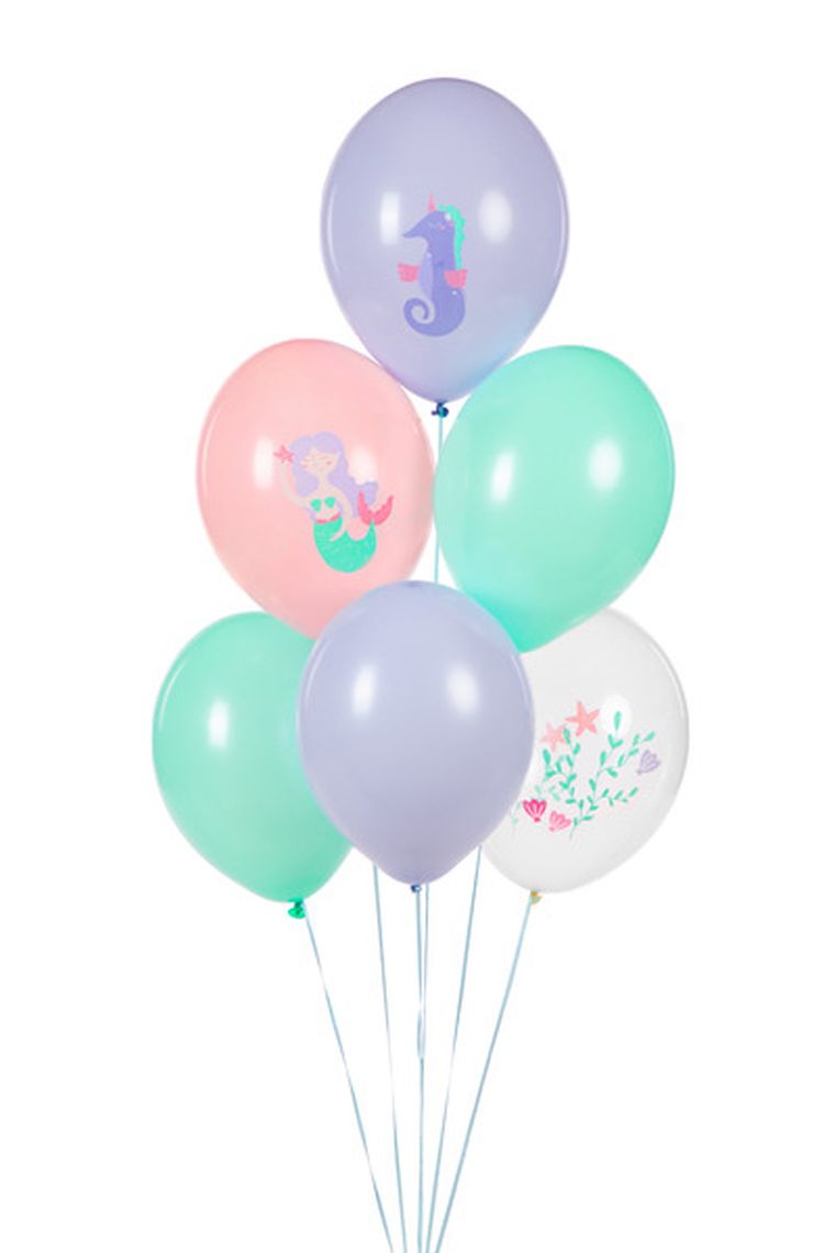 PartyDeco, balony 30 cm, Morski Świat, mix, 50 szt.