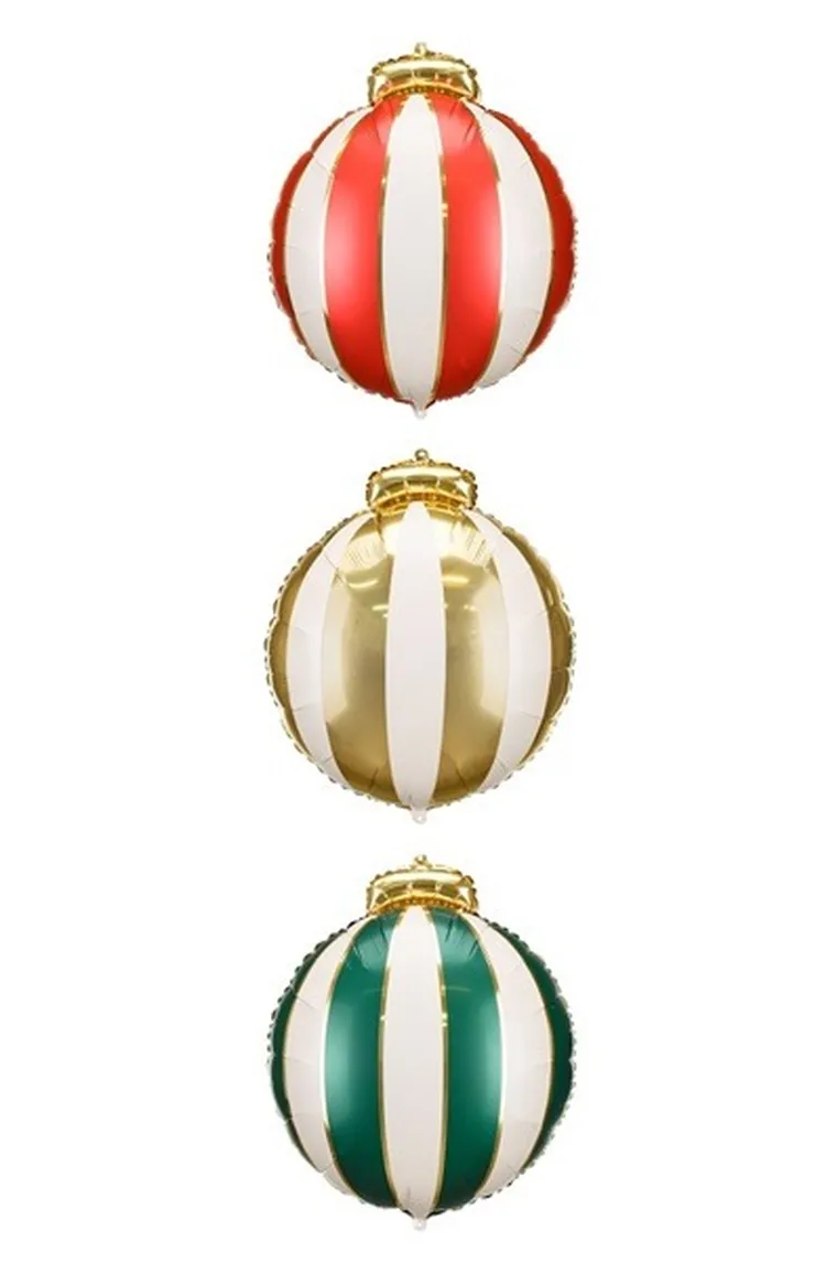 PartyDeco, balony foliowe, bombka, A3, 98350