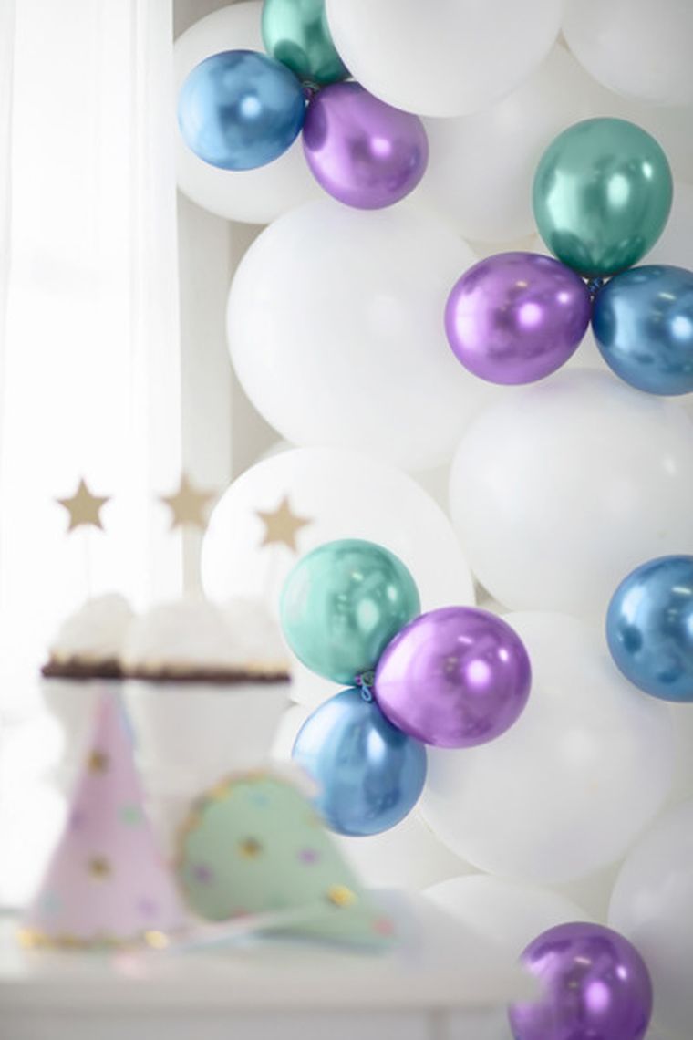 PartyDeco, balony Glossy, 12 cm, butelkowa zieleń, 50 szt.